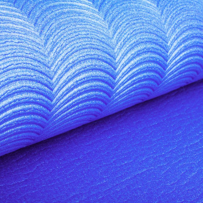 Килимок Polifoam (Поліфом) одношаровий з рифленням веселка (0,5 х 1,8 м), синій, фото 3