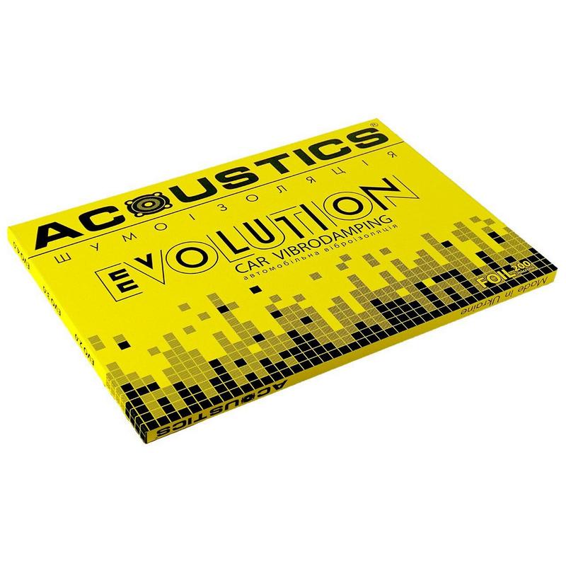 Віброізоляція для автомобілів Acoustics  Evolution 4 мм, фото 1
