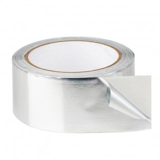 Стрічка самоклеюча алюмінієва з лавсанової плівкою PET, фото 1